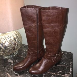 UNISA Brown Tall Riding Boots